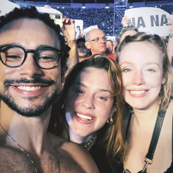Sergio Malheiros, Sophia Abrahão e Malu Rodrigues