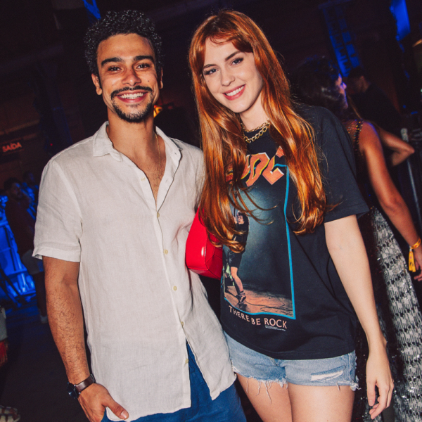 Sergio Malheiros e Sophia Abrahão