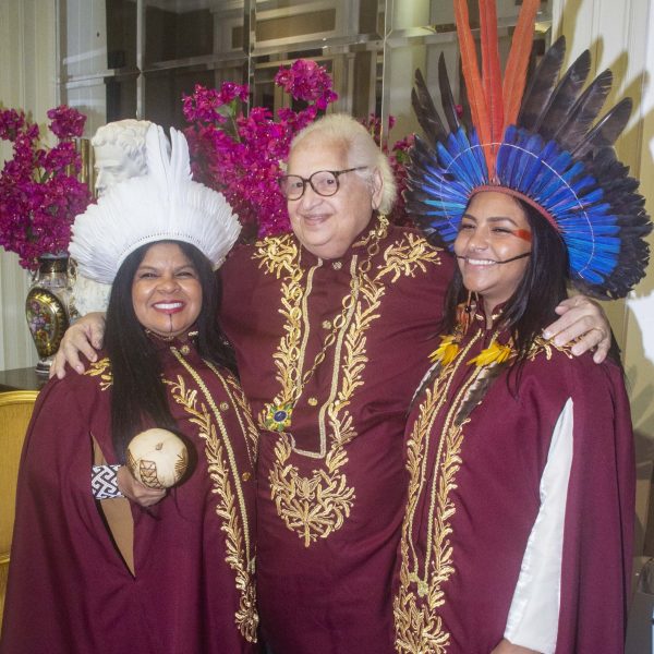 Sonia Guajajara, Carlos Alberto Serpa e Juma Xipaia