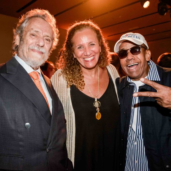 Técio Lins e Silva, Jandira Feghali e Jorge Ben Jor