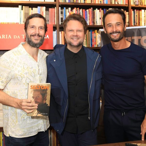 Vladimir Brichta, Selton Mello e Rodrigo Santoro