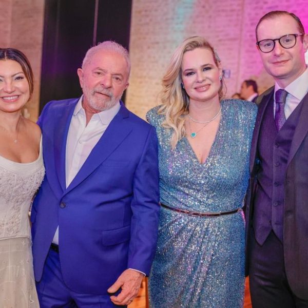 Janja, Lula Valeska Teixeira e Cristiano Zanin